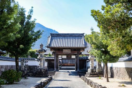 清光山江東寺山門 清光山江東寺山門 曹洞宗,清光山,江東寺の写真素材