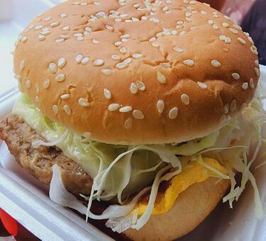 ハンバーガー ハンバーガー,バーガー,パテの写真素材