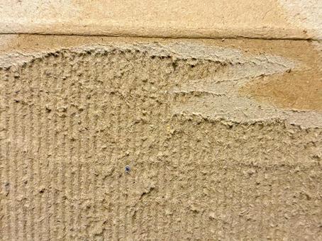 剥がれた段ボールのテクスチャ 段ボール,ダンボール,破れたの写真素材