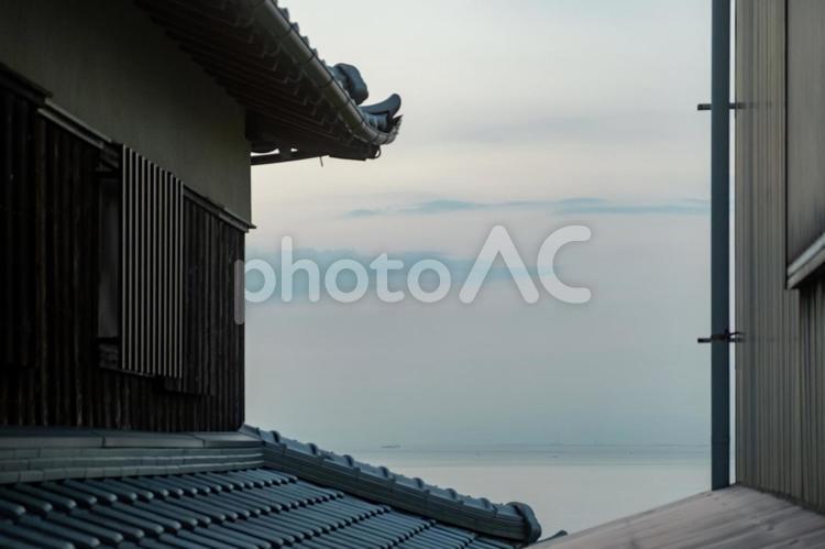 ［街角スナップ］島の風景｜淡路島 淡路島,兵庫県,淡路市の写真素材