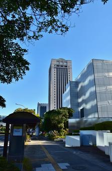 ＜千葉県＞幕張新都心の都市風景 幕張新都心,海浜幕張,幕張の写真素材