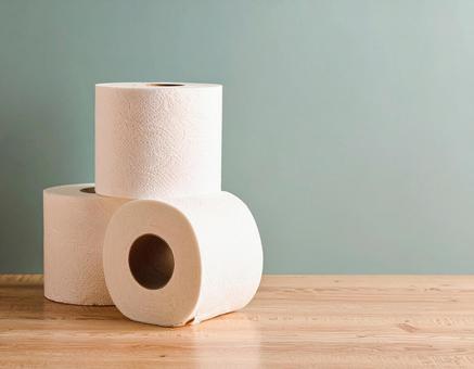 トイレットペーパー トイレットペーパーの写真