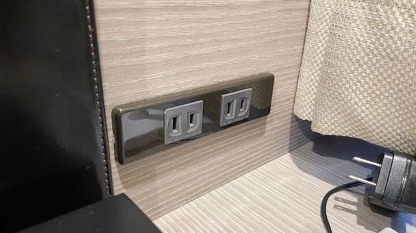 コンテナハウスの電源設備 コンテナハウス,電源,コンセントの写真素材