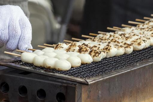 みたらし団子7 みたらし団子,米,団子の写真素材