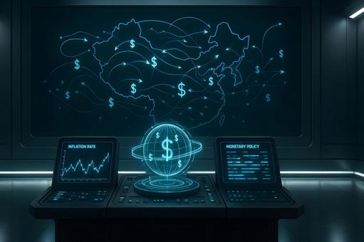 中国資金フローマップの写真