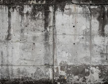 汚れたコンクリートの壁面のテクスチャ 汚れたコンクリートの壁面のテクスチャの写真