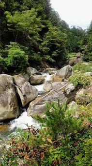 晩夏の昇仙峡の川⑤ 晩夏の昇仙峡の川⑤ 昇仙峡,風景,川の写真素材