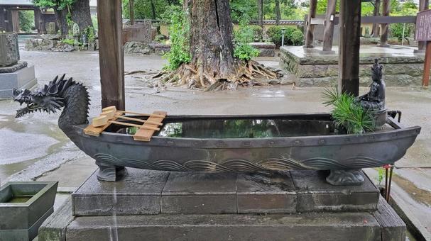 坂東33観音 05番 勝福寺 手水舎 坂東33観音 05番 勝福寺 手水舎の写真