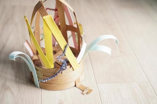 こどもの工作 子供,工作,王冠の写真素材