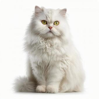 ペルシャ猫の素材01 ペルシャ猫の素材01の写真