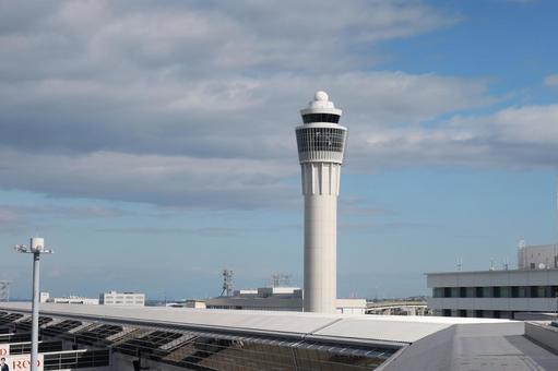 セントレアの管制塔 管制塔,中部国際,空港の写真素材