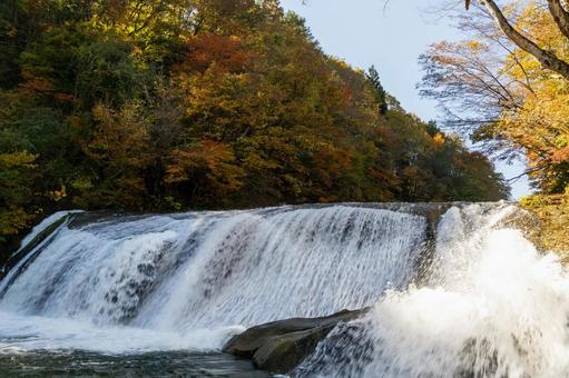 滑津大滝の秋⑾の写真