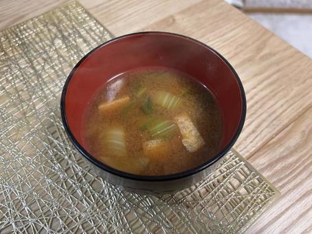 味噌汁 味噌汁の写真