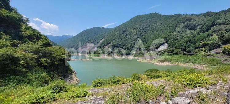 埼玉　有間ダム 有間ダム,ダム,ツーリングの写真素材