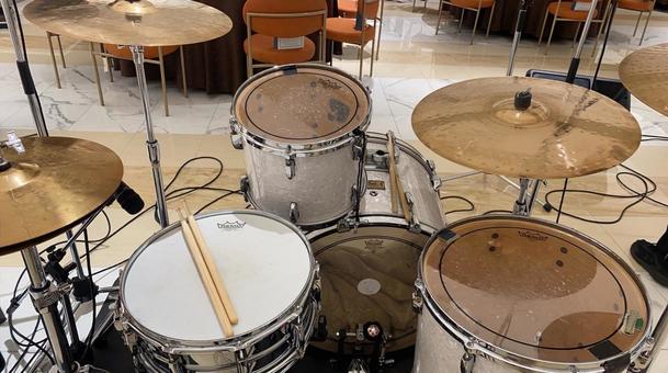 ドラムセットの写真