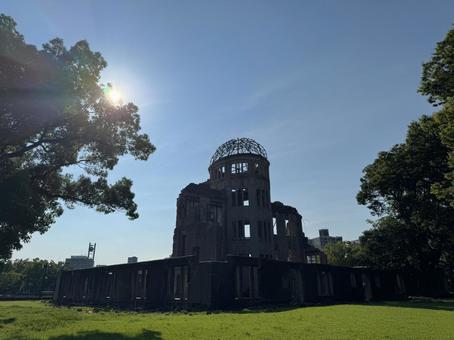 原爆ドーム③ 原爆ドーム③ 戦争,負の世界遺産,被ばくの写真素材