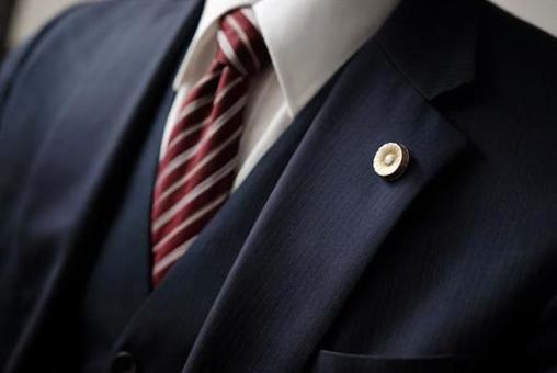 Up of lawyers with lawyer badges Up of lawyers with lawyer badges