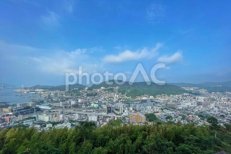 長崎の街並み 長崎,街並み,風景の写真素材