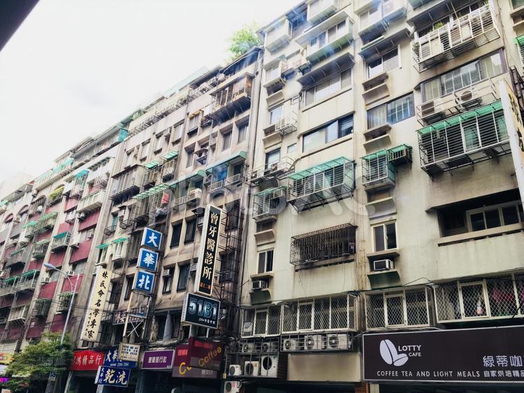 台湾の風景 台湾,台北,ビルの写真素材