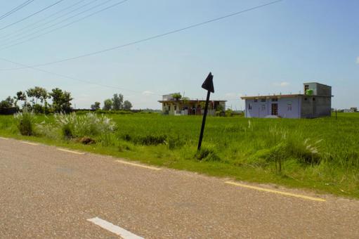 ルンビニの田園風景　ネパール　1 ルンビニ,ネパール,アジアの写真素材