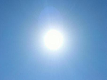 Photo, sun, blue sky, sunny day, 