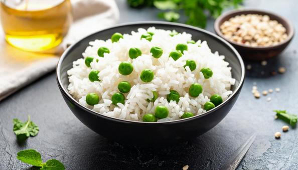 豆ごはん 豆ごはんの写真