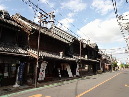 川越のレトロな街並み 川越のレトロな街並みの写真