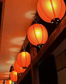 赤ちょうちん 赤ちょうちんの写真
