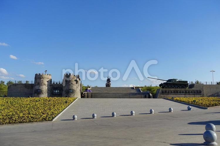 中国 世界反ファシスト戦争ハイラル記念園 中国,海拉爾,ハイラルの写真素材