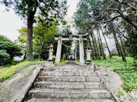 中津隈宝満宮 中津隈宝満宮,みやき町,佐賀県の写真素材