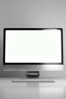 パソコン モックアップ iMac風 パソコン モックアップ iMac風の写真