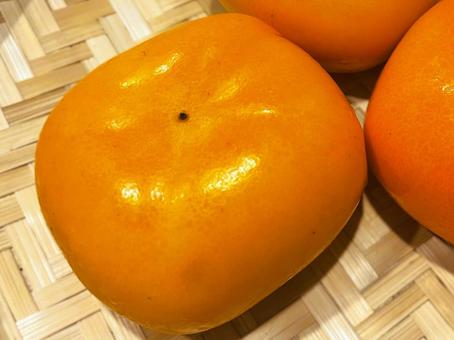 たねなし柿（和歌山県産）２７ 柿,たねなし柿,甘柿の写真素材