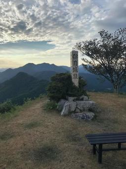 黒井城1 黒井城1 黒井城,保月城,城址の写真素材