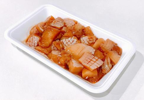 いか照り焼き 照焼,照り焼き,いか照り焼きの写真素材