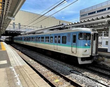 Photo, shinano train, third sector, shinano railway line, 