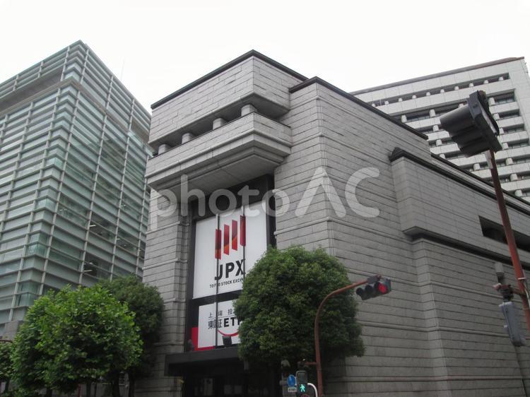 東京証券取引所 デフォルト,倒産,投資の写真素材
