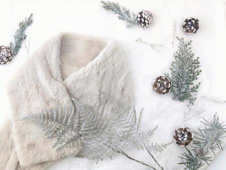 冬イメージ（冬到来）冬支度3 冬,冬到来,雪の写真素材