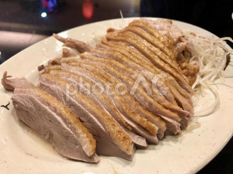 台湾グルメ・ジューシーなガチョウ料理 台湾グルメ,台北,b級グルメの写真素材