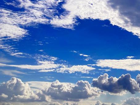 夏空 夏空の写真