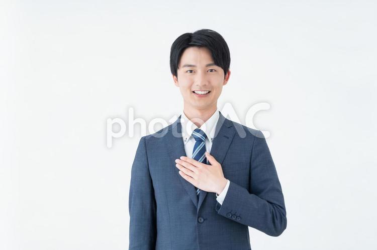 信頼のビジネスマン ビジネスマン,信頼,ビジネスの写真素材