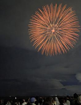 江の島花火① 江の島花火① 花火,綺麗,夜空の写真素材