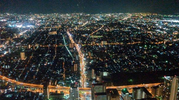 大阪の夜景 大阪の夜景の写真