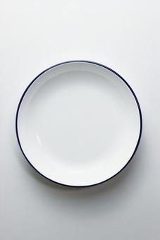 白いお皿のイメージ 白いお皿のイメージの写真