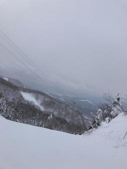 雪景色 雪景色の写真