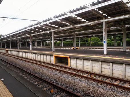 西武球場前駅 鉄道,駅,線路の写真素材