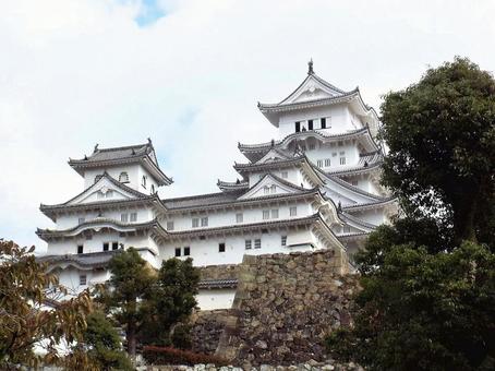 【風景写真】姫路城の風景 【風景写真】姫路城の風景の写真