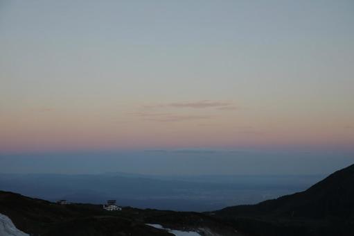 Sunrise from Mt. Tateyama, JPG Sunrise from Mt. Tateyama, JPG