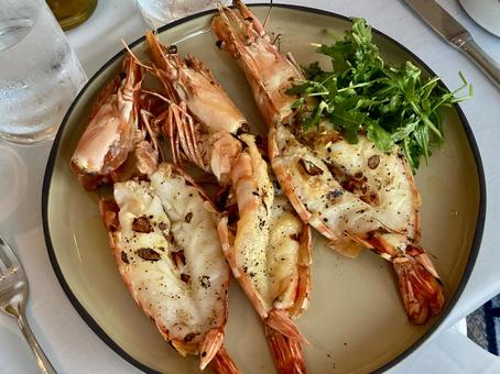 キングブラックシュリンプ キングブラックシュリンプ キングブラックシュリンプ,海老,食事の写真素材
