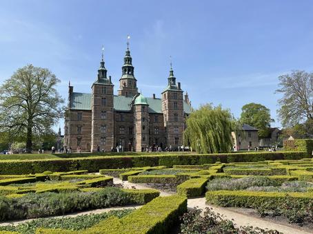 ローゼンボー城 コペンハーゲン,城,宮殿の写真素材