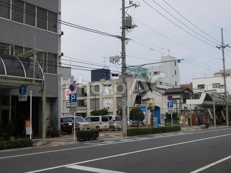 群馬県前橋市の繁華街 群馬県,前橋市,繁華街の写真素材